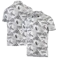 レインスプーナー レディース トップス Tシャツ ポロシャツ Mens Reyn Spooner White Chicago White Sox Performance Polo Sox Whiteのサムネイル