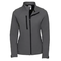 ラッセルアスレチック レディース アウター ジャケット・ブルゾン Russell Athletic Russell WomensLadiesoft Shell Jacketitaniumのサムネイル
