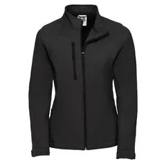 ラッセルアスレチック レディース アウター ジャケット・ブルゾン Russell Athletic Russell WomensLadiesoft Shell Jacket Black ブラックのサムネイル