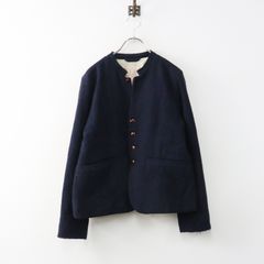パラスパレス Pal'las Palace ウールリネンスタンドカラージャケット 2