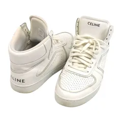 セリーヌ CT-01 Z トレーナー ハイトップ スニーカー メンズ ホワイト CELINE【中古】 【アパレル・小物】のサムネイル