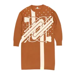 エルメス クリッククラック カシミヤ ニット ワンピース レディース オレンジ系 HERMES【中古】 【アパレル・小物】のサムネイル
