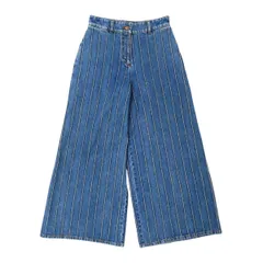 シャネル ココマーク デニム パンツ P59411V45002 レディース ブルー CHANEL【中古】 【アパレル・小物】のサムネイル
