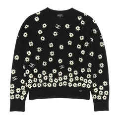 シャネル ココマーク デイジー カシミヤ ニット P72453K10396 レディース ブラック CHANEL【中古】 【アパレル・小物】のサムネイル