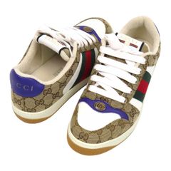 ☆未着用☆グッチ スニーカー 6 1/2サイズ スクリーナー - メルカリ