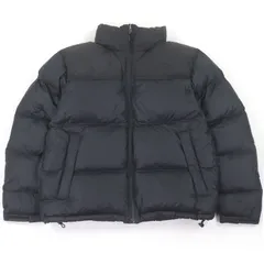美品□THE NORTH FACE ザ・ノースフェイス ND92531R Nuptse Jacket ヌプシジャケット ダウンジャケット ネイビー ブラック M 正規品 メンズ