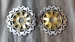 新品 Arashi製ウエイブDISC036金kyt ゼファー400 ZRX400 ZZR400 ゼファー750RS GPZ900R ZR-7 ZRX2 ZX-6R GPZ1100 ZZ-R400 ZXR400 ゼファー400Χのサムネイル