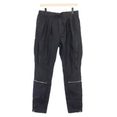 ノンネイティブ nonnative TROOPER EASY PANTS RELAX FIT イージーパンツ タック スラックス ウエストゴム ストレート XS 紺 ネイビー NN-P3124 /BBのサムネイル