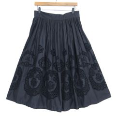 P.J.C 花柄刺繍 フレアスカート LLサイズ - メルカリ