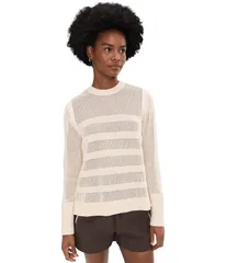 ヘリーハンセン レディース アウター ニット・セーター Helly Hansen Knit Sweater Cream クリームのサムネイル