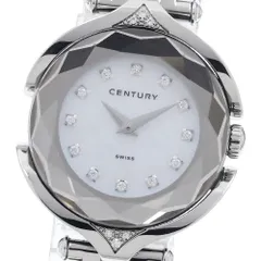 センチュリー CENTURY 632.7.S.12.16.SK アフィニティー 12Pダイヤ クォーツ レディース 美品 _958740のサムネイル