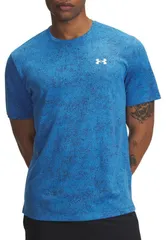 アンダーアーマー メンズ トップス Tシャツ Under Armour Mens UA Tech Pixelate TShirt Orange BlocBlack ブラック
