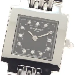 ショーメ Chaumet スティル ドゥ ショーメ 12Pダイヤ クォーツ レディース 良品 _955419のサムネイル