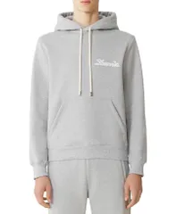 ランバン メンズ アウター パーカー・スウェット Lanvin Ribbon Hoodie Heather Grey グレーのサムネイル