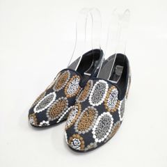 ミナペルホネン kuu tarte 靴 navy 39（24.5cm） - メルカリ