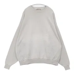 REMI RELIEF 加工スウェット コットン100% トレーナー オーバーサイズ サイズF 日本製 スウェット ライトグレー レディース レミレリーフ【中古】6-0511M△のサムネイル