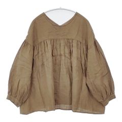 ito fukuoka】スタンドカラー ボリュームスリーブ トップス - メルカリ