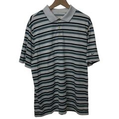 00s NIKE ボーダーポロシャツ レアカラー y2k street - メルカリ