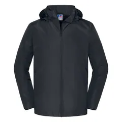 ラッセルアスレチック レディース アウター ジャケット・ブルゾン Russell Athletic Russell Mens Essentiall Weather Shell Jacket Blackのサムネイル