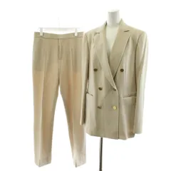 ベイジ BEIGE スーツ セットアップ 上下 テーラードジャケット ダブル パンツ スラックス ウール 4 6 ベージュ JKCWBW0433 PRCWBW0433 /AN62のサムネイル