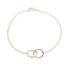 カルティエ CARTIER ブレスレット ベビーラブブレスレット 腕回り18㎝ K18PG（ピンクゴールド） ベビーラブブレスレット レディース Used Aのサムネイル