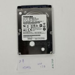 TOSHIBA HDD 1TB SATA【中古】正常 10684h - メルカリ