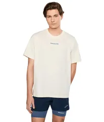 ブルックス メンズ トップス シャツ Brooks Movement Heavyweightee Ivory アイボリーのサムネイル