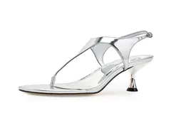 マーク・フィッシャー レディース シューズ ヒール Marc Fisher LTD Pelysa Silver Mirror Metallic Leather シルバーのサムネイル