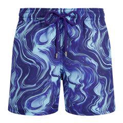 Vilebrequin Men's Swim Shorts Marble Versailles
