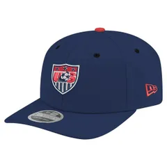 ニューエラ メンズ アクセサリー 帽子 Mens New Era Navy USMNT 1995 Retro 9SEVENTY Snapback Hat Navy ネイビー