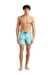 Vilebrequin Men's Rondes Tortues Tricot Swim Shorts (Blue Lazuli)