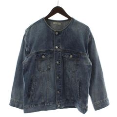 JOURNAL STANDARD reIume ノーカラー デニムジャケット - メルカリ