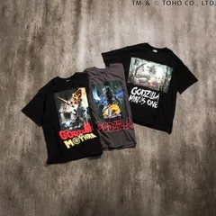 BREEZE ゴジラプリントTシャツ　j307546