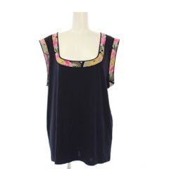 エミリオプッチ ラッフルスリーブ 袖フリル カットソー Tシャツ シルク エミリオプッチ フリル袖 カットソー ラッフルスリーブ Tシャツ XS（M