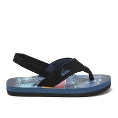 クイックシルバー レディース シューズ サンダル Quiksilver Foundation Toddler Girlslide Sandals Real Teal Black Multi ブラックのサムネイル