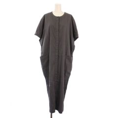 セオリーリュクス リネンロングワンピース美品38CRISPLINEN APRIE