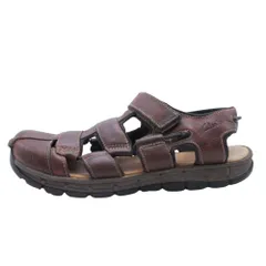 Clarks クラークス グルカサンダル フィッシャーマンサンダル ソルトウェイコーヴ シューズ 靴 UK10/28.0 茶 ブラウン メンズ 古着 中古 USEDのサムネイル