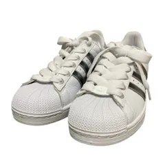 美品 adidas Originals アディダスオリジナルス Superstar 2 スーパースター 2 スニーカー JR4233 25.5cm ホワイト メンズ レディース 古着 中古 USED