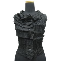 tricot COMME des GARCONS - 美品 05AW tricot COMME des GARCONS トリココムデギャルソン ベロア ブラウス カットソー 半袖 プルオーバー TP-T020 茶 レディース 古着 中古 USED 美品 05AW tricot COMME des GARCONS トリココムデギャルソン ベロア