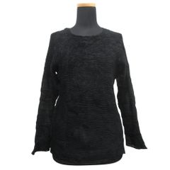 tricot COMME des GARCONS - 美品 05AW tricot COMME des GARCONS トリココムデギャルソン ベロア ブラウス カットソー 半袖 プルオーバー TP-T020 茶 レディース 古着 中古 USED 美品 05AW tricot COMME des GARCONS トリココムデギャルソン ベロア