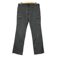 美品 BURBERRY BLACK LABEL バーバリーブラックレーベル カーゴパンツ コットン サイズ82 グレー メンズ 古着 中古 USEDのサムネイル