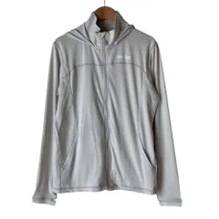 美品 Marmot マーモット ジップアップパーカー L ライトグレー レディース 古着 中古 USEDのサムネイル