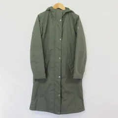 良品 LAUREN RALPH LAUREN ローレンラルフローレン キルトライニング フーディ ロングコート XXS カーキ レディース 古着 中古 USEDのサムネイル