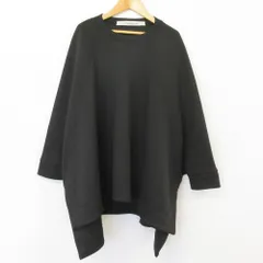 良品 COGTHEBIGSMOKE コグザビッグスモーク MEGA CREW NECk TOP オーバーサイズ スウェット トレーナー ブラック レディース 古着 中古 USEDのサムネイル