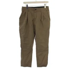 マーカ marka DOUBLE PLEATED TROUSERS TAPERED WOOL TOROPICAL スラックスパンツ ジップフライ 2 茶 M18A-18PT01C /BMのサムネイル
