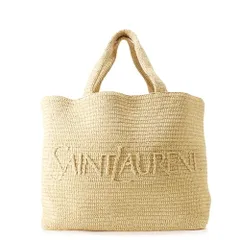 サンローランパリ トートバッグ ラフィア ロゴ 776763 SAINT LAURENT PARIS かごバッグのサムネイル