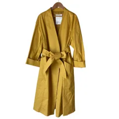 美品 ELENDEEK エレンディーク TENT TOPPER CHINO COAT テントトッパーチノコート 2 イエロー レディース 古着 中古 USEDのサムネイル