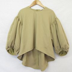 モラビト プルミエ ステッチデザイン プルオーバー トップス ブラウス 