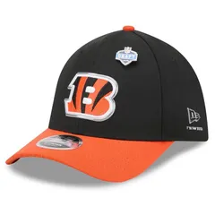 ニューエラ レディース アクセサリー 帽子 Mens New Era BlackOrange Cincinnati Bengals 2026 NFL Draft 39THIRTY MCrown Flex Hat Bng Black ブラック