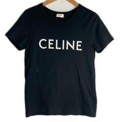 CELINE エディ期 2X314916G Tシャツ ロゴ ブラック 黒 S - メルカリ